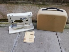 Necchi Lycia 522 Sewing Machine Working Machine & Case Only READ NOTES