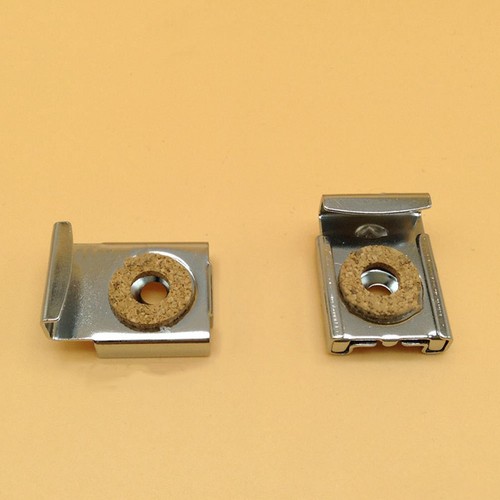 16pcs iron glass clamps - iron,