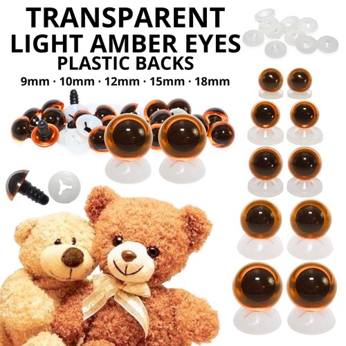 Transparent light amber eyes - light,