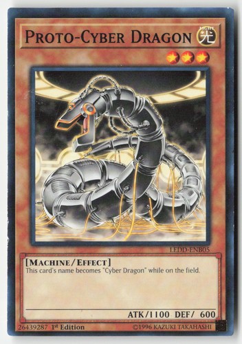 Yugioh proto cyber dragon - yugioh, proto-cyber