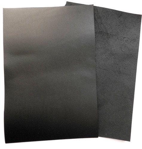 Black 2mm thick full grain - thick,