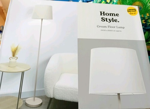 Homestyle floor lamp cream - homestyle,