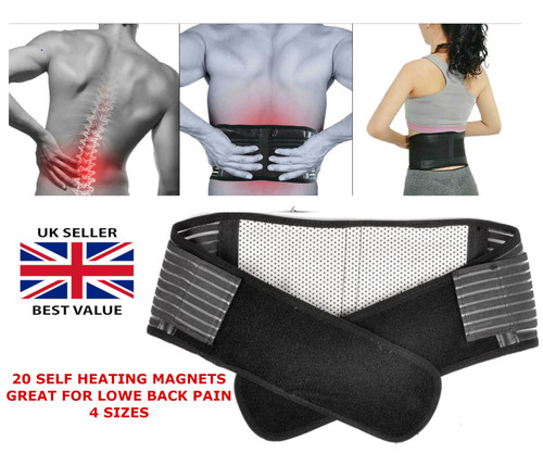 Magnetic back support - support, pain