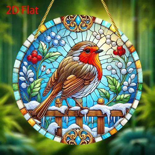 Robin snow perch - robin,