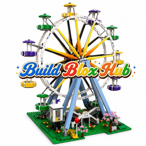 Moc ferris wheel building - moc,