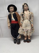 VTG Pair DOLLS Man & Woman