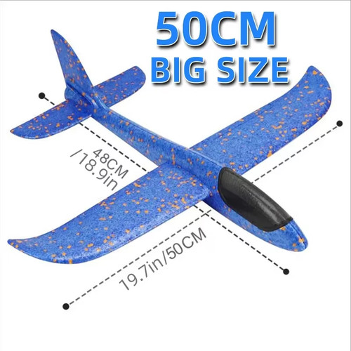 50cm big foam - 50cm, plane