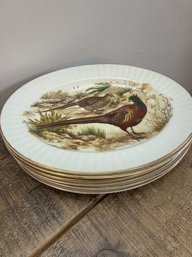 Vintage set pheasant game - set, 6