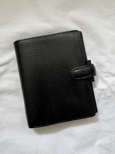 Filofax finsbury pocket black - pocket,
