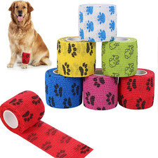 6 Rolls Pet Vet Wrap, Self