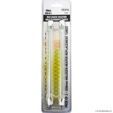 2x 208mm 400w tubes Halogen