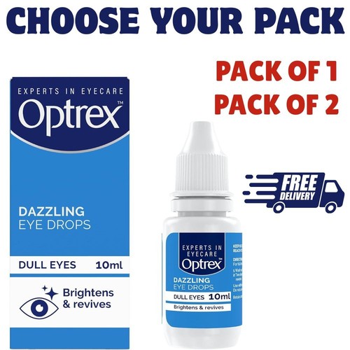 Optrex dazzling eye drops - drops, 10ml