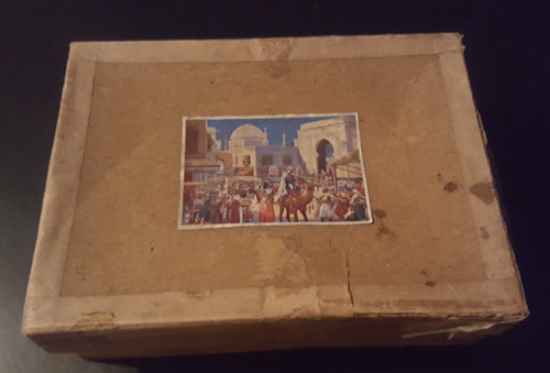 Vintage jigsaw puzzle arabian - vintage,