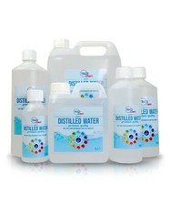 Distilled water pure steam - distilled,
