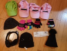 Lot of 13 Kids hats, baseball