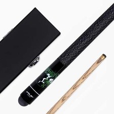 Riley Dragon 8 Ball 2 Piece Snooker Pool Cue and Case Set 9.5mm Tip + Hard Case