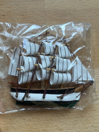 Vintage wooden sailing ship - vintage,