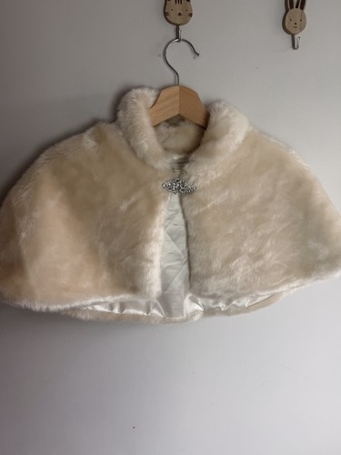 Cream faux fur baby - faux,