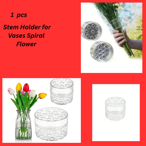 Arrangement holder spiral stem - holder,