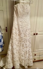 Satin and Lace Maggie Sottero Wedding Dress Size 16