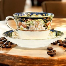 Vtg MELBA Bone China Cobalt