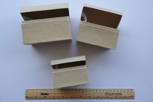 Mini cardboard pirate chests - mini,