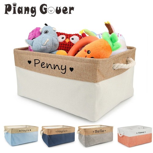 Personalised dog toy - personalised, basket