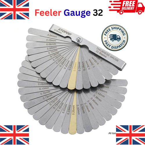 Blades feeler gauge metric - gauge,