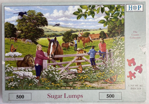 House puzzles sugar lumps - of,