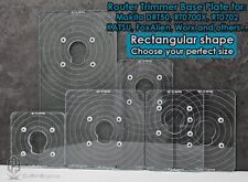 Rectangular Router Base Plate For Makita DRT50 RT0700X RT0702 KATSU WORX-7 TYPES
