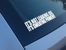 ITS NOT LEAKING OIL SWEATING