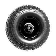 Go Kart Black Steel Rim Pu Wheel Size 4.10/3.50-4 16mm Axl Karting