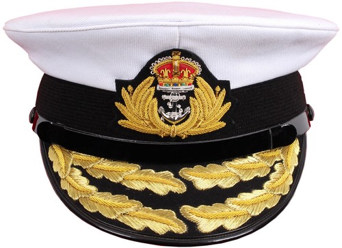 Royal navy admiral cap ww2 - admiral,