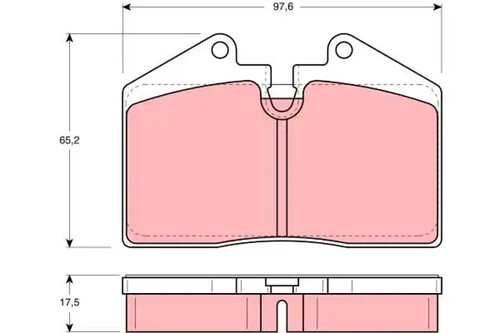 Brake pads gdb379 - pads,