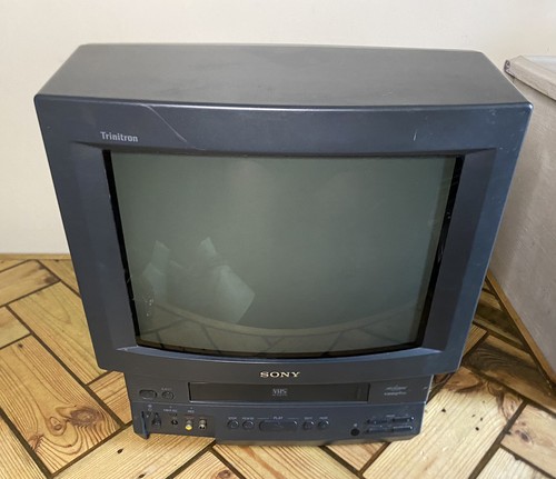 Vintage sony triniton 14v6u - vintage,