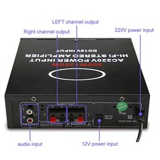 2-Channel Home Theater Stereo