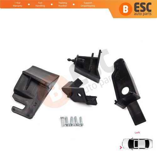Headlight repair brackets left - headlight,