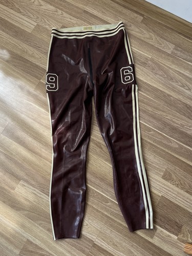 Libidex latex track pants - latex,