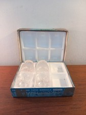 Set 4 Aslak Tapio Wirkkala Made Finland Vintage Glasses in Box iittala