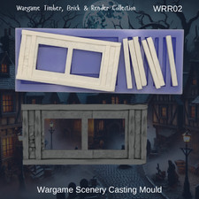 Wargame Building Mould, Render