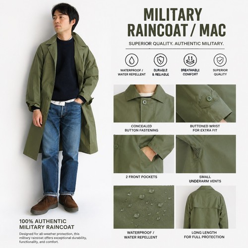 Waterproof rainmac coat jacket - rainmac,