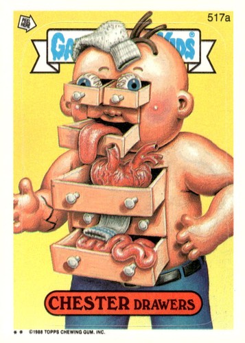 Garbage pail kids topps series - garbage,
