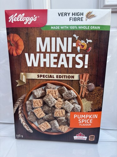 Kelloggs mini wheats pumpkin - kelloggs,