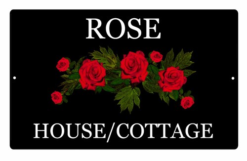 Custom personalised rose house - personalised,
