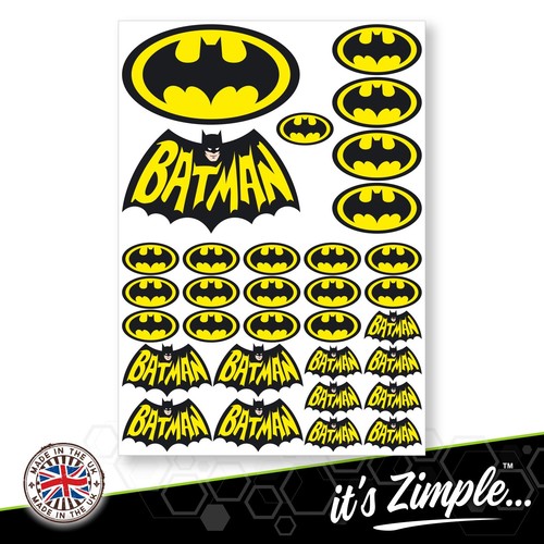 Batman stickers 32 printed - -,