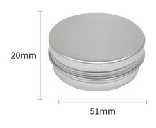 10ml-50ml Metal Storage Tin