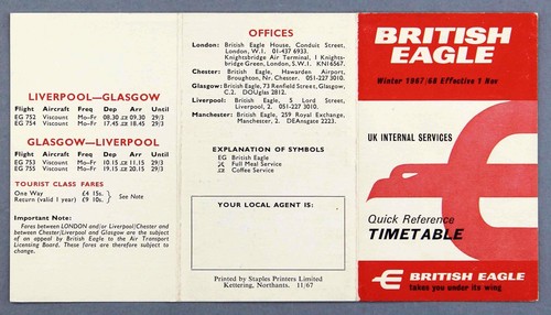 British eagle airline - british,