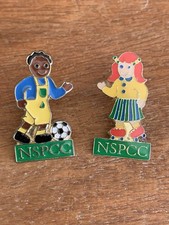 Vintage Set Of 2 NSPCC