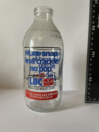 Rare vintage advertising pint - rare,