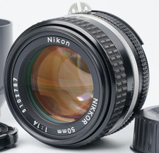[Very good] NIKON AI-S NIKKOR 50mm F1.4 MF Standard Lens From JAPAN #3023A